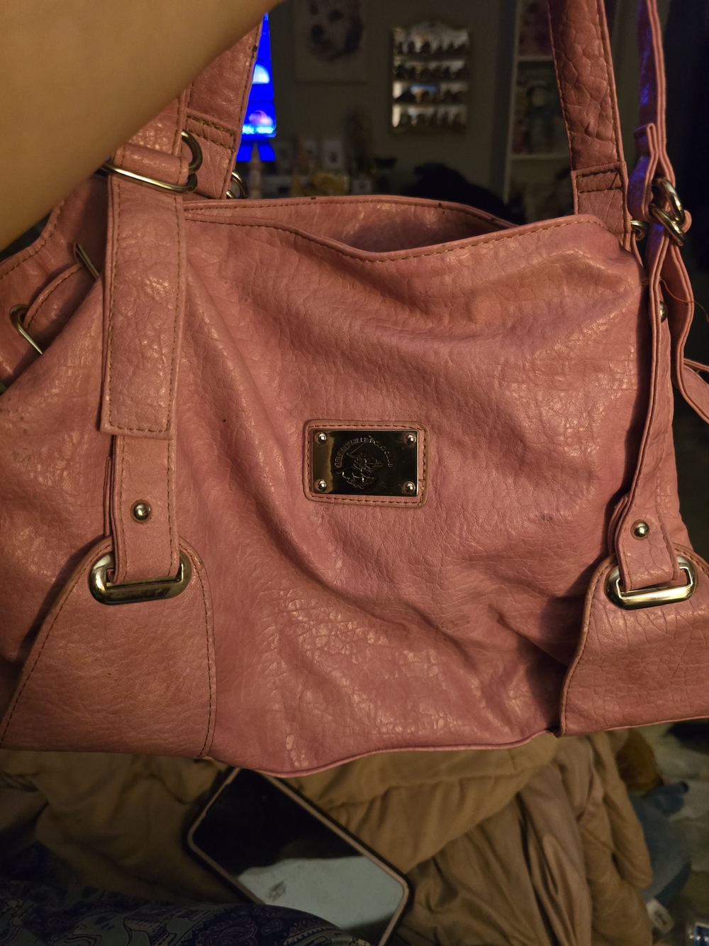Beverly Hills Polo Club Pink Purse